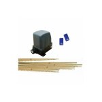 Kit motorisation portail coulissant ouverture ea cl1010 - 800kg max, 230 v, avec fins de course magntiques, ...