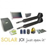 Kit motorisation portail solaire automatisme ducati home automation sw7000t solar - pour portails battants ...