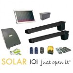 Kit motorisation portail solaire ducati ho me automation hc619 solar - pour portail � 2 vantaux battants ...
