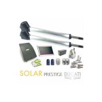 Kit motorisation portail solaire ducati ho me automation evo 748 t solar - pour portail  2 vantaux battants ...