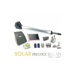 Kit motorisation portail solaire ducati ho me automation evo 748 t solar mono - pour portail  1 vantail ...