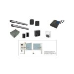 Nice - kit motorisation toonakit avec digicodeur, batterie secours, 2 tlcovoir nitoona4024digi