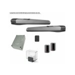 Nice - kit motorisation toonakit pour portails battants jusqu' 3m, tlco + cellule + feu