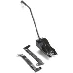 Kit capuchon et lame de mulching pour tracteur tondeuse castelgarden tc 102  partir de 2008