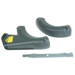 Kit mulching et dflecteur 60 cm origine mtd pour minirider 60 sde, 60rd, 60rde, 60rdhe (avec lames)