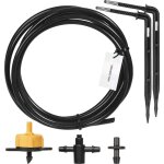 Kit n�1 pour l'arrosage du jardin avec �metteur - fl�che courb� et goutteur, jaune d�bit 2l / h, 1 lot, ...