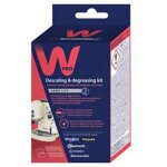 Kit de nettoyage express o� : 4 sachets d�tartrants + 4 sachets d�grais wpro kdc001