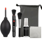 Kit de nettoyage multifonctionnel souffleur de poussi�re d'objectif, stylo de nettoyage , brosse , chiffon ...