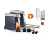 Scs sentinel - kit motorisation portail battant + interphone audio + relais 12v, opengate 2 integral