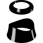 Kit de personnalisation pour tte thermostatique senso - noir - r100082 - comap
