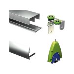 Kit picostar 19 - jeu de rails haut et bas, garnitures hautes et basses, querre de finition - argent ...