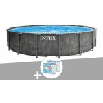 Intex - kit piscine tubulaire baltik ronde 5, 49 x 1, 22 m + 6 cartouches de filtration