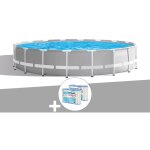 Intex - kit piscine tubulaire prism frame ronde 5, 49 x 1, 22 m + 6 cartouches de filtration Intex - kit piscine tubulaire prism frame ronde 5, 49 x 1, 22 m + 6 cartouches de filtration