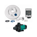 Kit pompe 44m3 / h + facade + coffret lectrique pour nage  contre courant - espa - ncr2 wiper3 300 ...