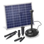 Kit pompe solaire bassin super fountain 2500l - 50w
