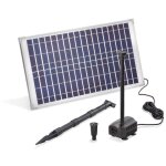 Kit pompe solaire bassin fountain pro 875l - 25w
