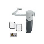 Nice - kit pour portail battant 1 vantail simple 1, 8mt walky 1024 bd walky1024bdkce Nice - kit pour portail battant 1 vantail simple 1, 8mt walky 1024 bd walky1024bdkce