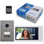 Kit portier vid�o aiphone jvs1f - ecran 7'' - platine encastr�e - 130441