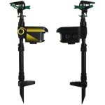 Vurahome - kit de pulv�risation d'eau solaire r�pulsif pour animaux d�tecteur de mouvement port�e 10 ...
