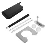 Kit de putting de golf, ensemble de putter de club d'entra�nement, golf indoor set, cadeau de putter ...