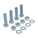 Kit de quincaillerie galvanis� kit de quincaillerie galvanis� pour brides 4 x �crou + boulon + rondelle ...