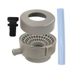 Bellijardin - kit raccord ch�neau pour r�cup�rateur d'eau gris �70 - 80 - 100 et carr� 75 mm