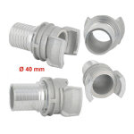 Imer - kit raccords pompier pour motopompe robin dn40 mm