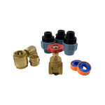 Lbp - kit de raccords pour sortie de forage 40 - 1''1 / 4 compatible tte de forage 1''1 / 4
