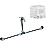 Kit de raccordement ibc s60 x 6 ibc pour 2 r�servoirs ibc c�te � c�te / r�servoir de pluie avec col de ...