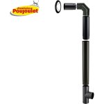 Poujoulat - kit raccordement sortie arri�re conduit �maill� pour po�les � bois diam�tre 150