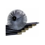 Kit ramonage 9. 5m h�risson acier �200 - diff