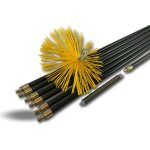 Kit ramonage hyper pro h�risson synth�tique 7 cannes noires ppn 13, 25m - � 250 mm - kit hyper pro nylon ...