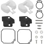 Kit de r�paration de carburateur 6l2w0093 pour moteur hors - bord yamaha 20 cv 25 cv (r�f�rence 6l2 - ...