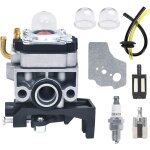 Kit de r�paration de carburateur, d�broussailleuse et souffleur jrisbo et moteur 4 temps pour honda gx25 ...