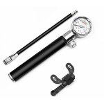 Kit de rparation de pneu de vlo avec mini pompe de vlo avec manomtre haute pression 210 psi, pompe ...