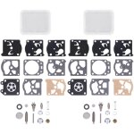 Kit de r�paration et de reconstruction de carburateur, 2 ensembles, pour tondeuse � gazon wt k24 - wat ...