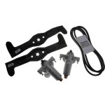 Kit rparation tondeuse autoporte ayp 92cm avec lames, courroies et paliers