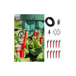 Kit 10 goutteurs iriso avec supports pour rserve