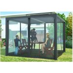 Kit rideau moustiquaire habrita foresta 10, 80m2 en polyester pour pergola per 3630 bi Kit rideau moustiquaire habrita foresta 10, 80m2 en polyester pour pergola per 3630 bi