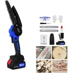 Lucn - kits de scie  chane 2200w scie  chane lectrique 6 ' branches de bois de coupe avec 1 pices ...