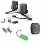 Kit sécurité motorisation connectée à bras articulés orane connect avec batterie de secours et digicode ... Kit sécurité motorisation connectée à bras articulés orane connect avec batterie de secours et digicode ...