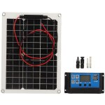 Kit solaire 300w 12v / 24v avec r�gulateur 50a �tanche ip67 - haute efficacit� pour camping - car et ...