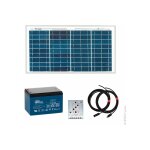 Nx - kit solaire autonome xs 12v 85wc (85wh / jour en moyenne)