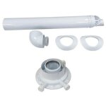 Kit de sortie amélioré avec prises pour les chaudières à condensation saunier duval Kit de sortie amélioré avec prises pour les chaudières à condensation saunier duval