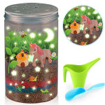 Kit de terrarium �ducatif pour enfants - projet diy de jardinage pour filles et gar�ons