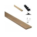 Deckibois - kit complet terrasse 10m² en bois exotique ipe grad clips - longueur de lames : 900mm Deckibois - kit complet terrasse 10m² en bois exotique ipe grad clips - longueur de lames : 900mm