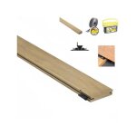 Deckibois - kit terrasse 10m² en bois exotique itauba longueur 1550mm avec clips hardwood, lambourde, ... Deckibois - kit terrasse 10m² en bois exotique itauba longueur 1550mm avec clips hardwood, lambourde, ...