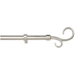 Cintacor - kit barre de rideau baculo extensible de 160  300cm silver stor planet.