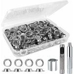 Kit de trousse � oeillets outils 12mm - 120 ensembles oeillet m�tallique - grommet outils � oeillet pour ...
