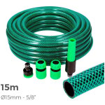 Tuyau d'arrosage edm - diam�tre 15 mm - 15 m avec accessoires